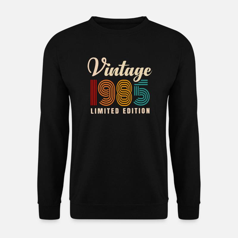 Jahrgang 1985 - Unisex Pullover - Schwarz