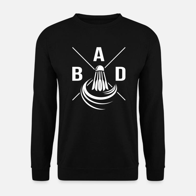 Badminton badminton crossminton - Unisex Sweatshirt - black