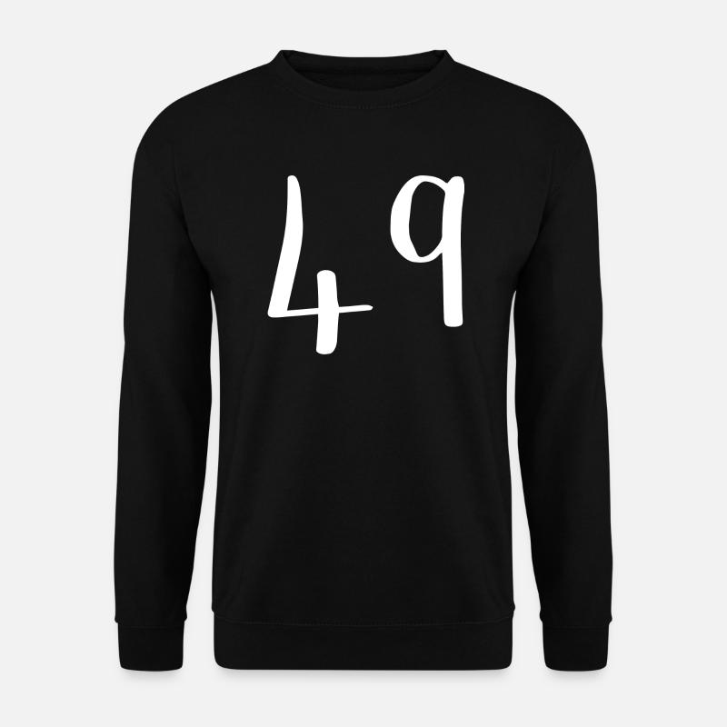 49 - Unisex Pullover - Schwarz