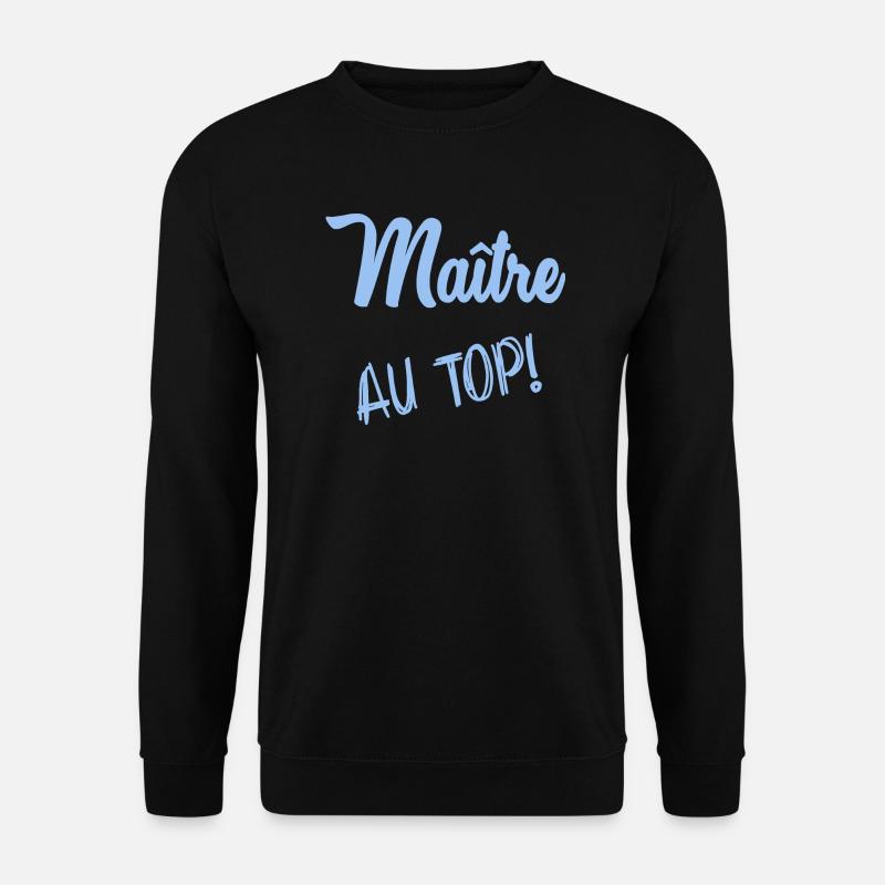 MASTER. MASTER - Unisex Sweatshirt - black