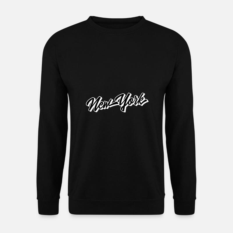 New York - Unisex Pullover - Schwarz