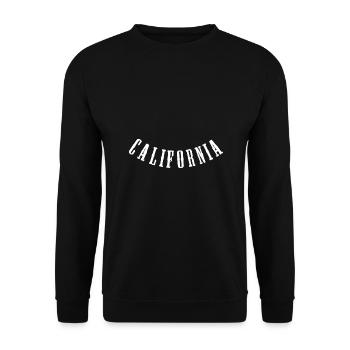 Californie - Sweat-shirt Unisexe - noir - Devant - Alina (178cm) & Michal (187cm)