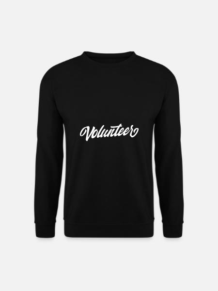 Volunteer - Unisex Sweatshirt - black