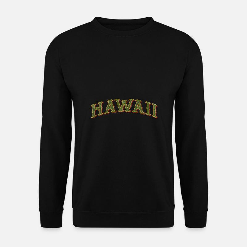 Hawaii - Unisex Pullover - Schwarz
