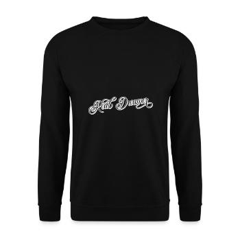 Vrai rêveur - Sweat-shirt Unisexe - noir - Devant - Alina (178cm) & Michal (187cm)