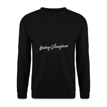 Boxing Champions - Unisex Pullover - Schwarz - Vorne - Alina (178cm) & Michal (187cm)