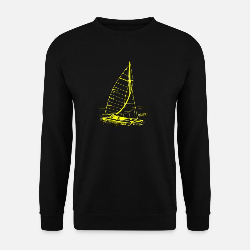 Katamaran - Unisex Pullover - Schwarz