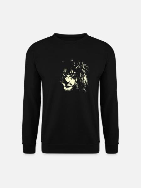 Leo AFRICA CAT SAVANNE - Unisex Sweatshirt - black