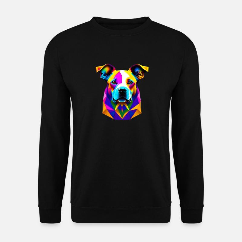 Bunter Schäferhund - Unisex Pullover - Schwarz