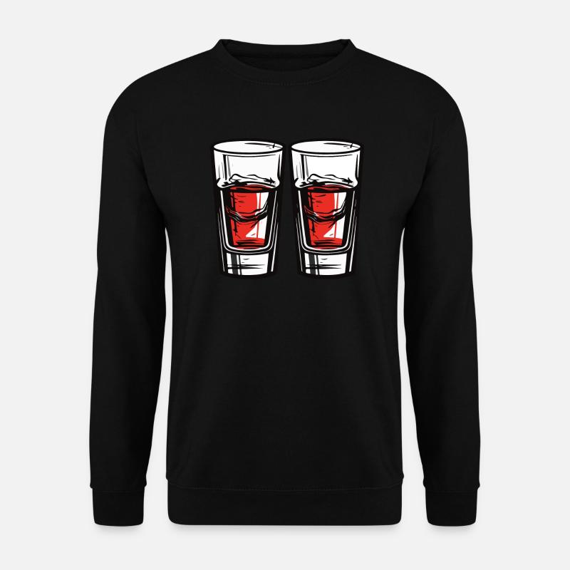 Tequila Glass - Unisex Sweatshirt - black