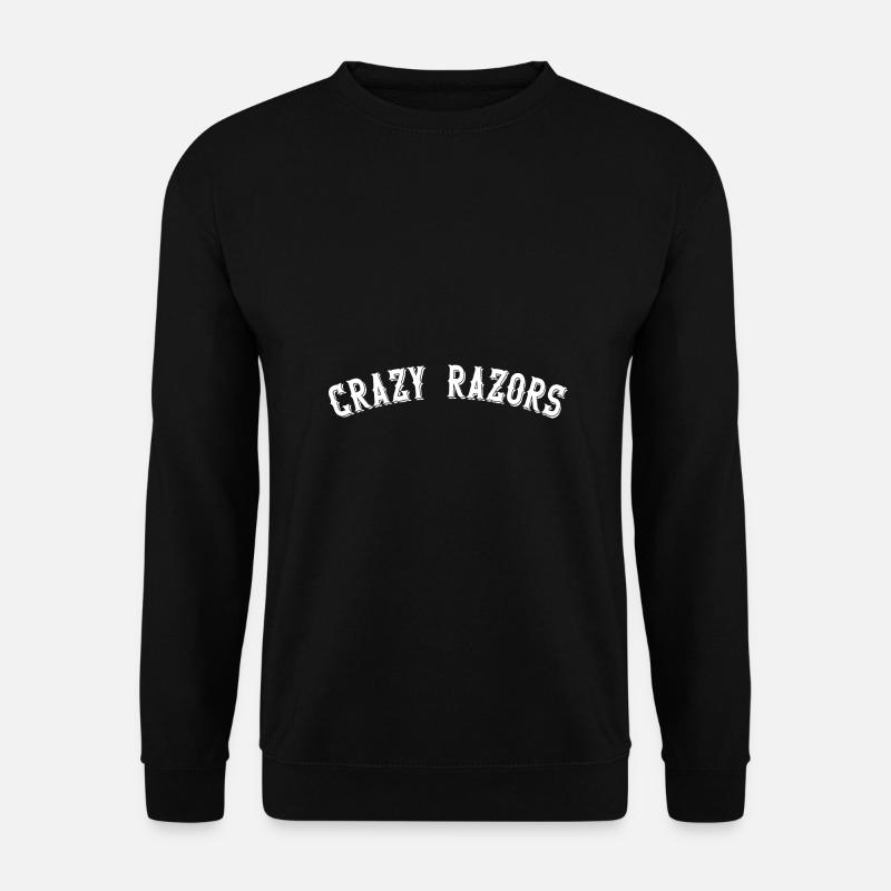 Crazy Razors - Unisex Sweatshirt - black