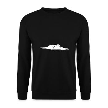 Wolke - Unisex Pullover - Schwarz - Vorne - Alina (178cm) & Michal (187cm)