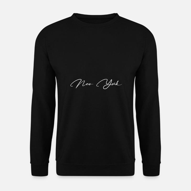 New York - Unisex Pullover - Schwarz