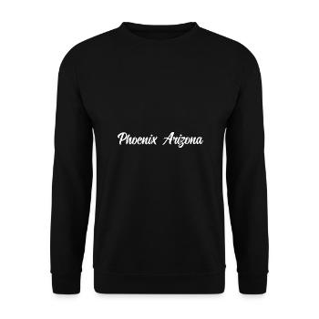 Phoenix Arizona - Unisex Sweatshirt - black - Front - Alina (178cm) & Michal (187cm)