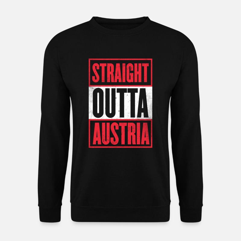 Österreich - Unisex Pullover - Schwarz