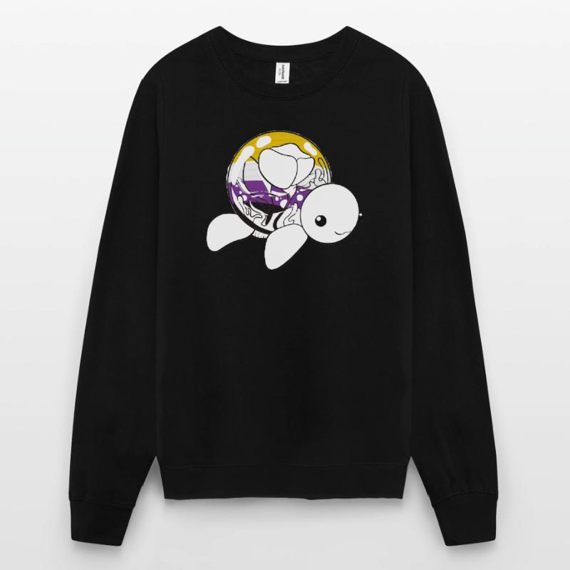 Non binary turtle Unisex Pullover
