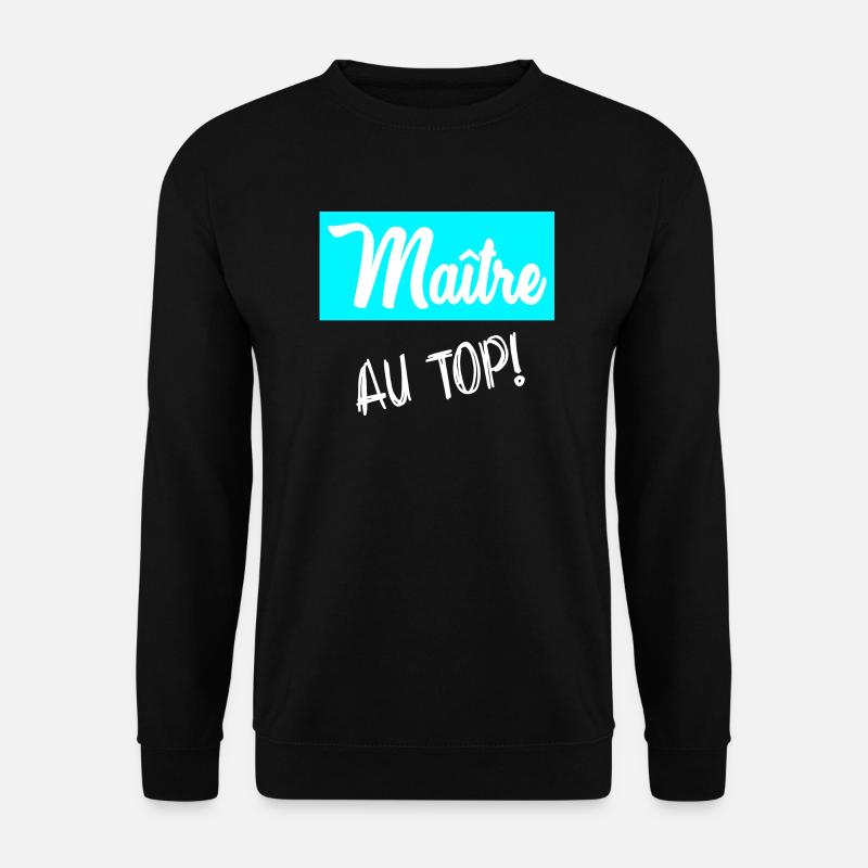 MASTER. MASTER - Unisex Sweatshirt - black