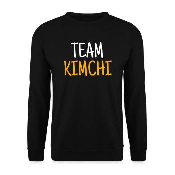 Kimchi food Corée - Sweat-shirt Unisexe - noir - Devant - Alina (178cm) & Michal (187cm)