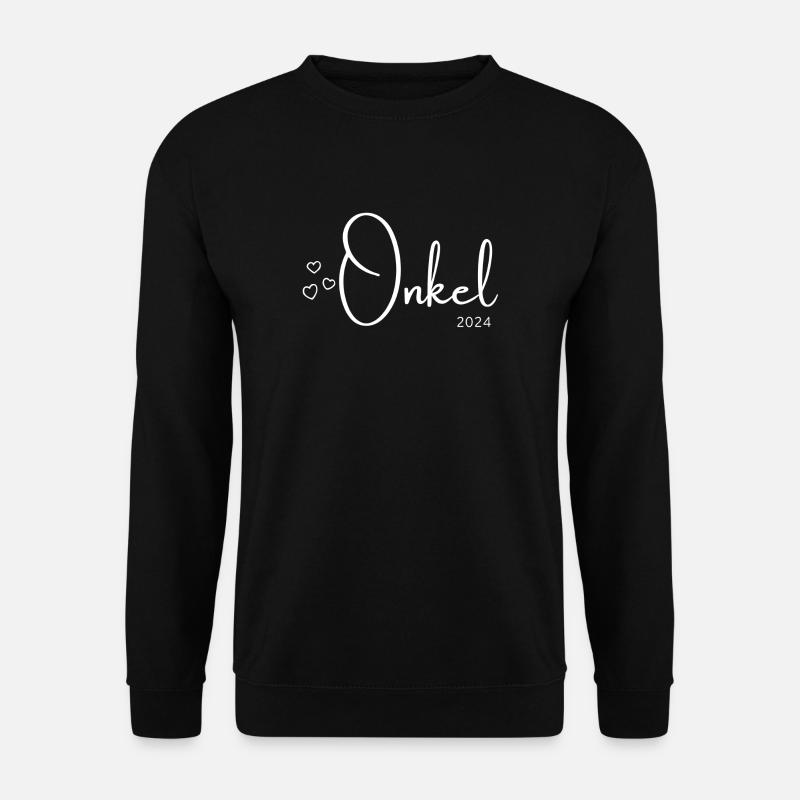 Onkel 2024 - Unisex Pullover - Schwarz