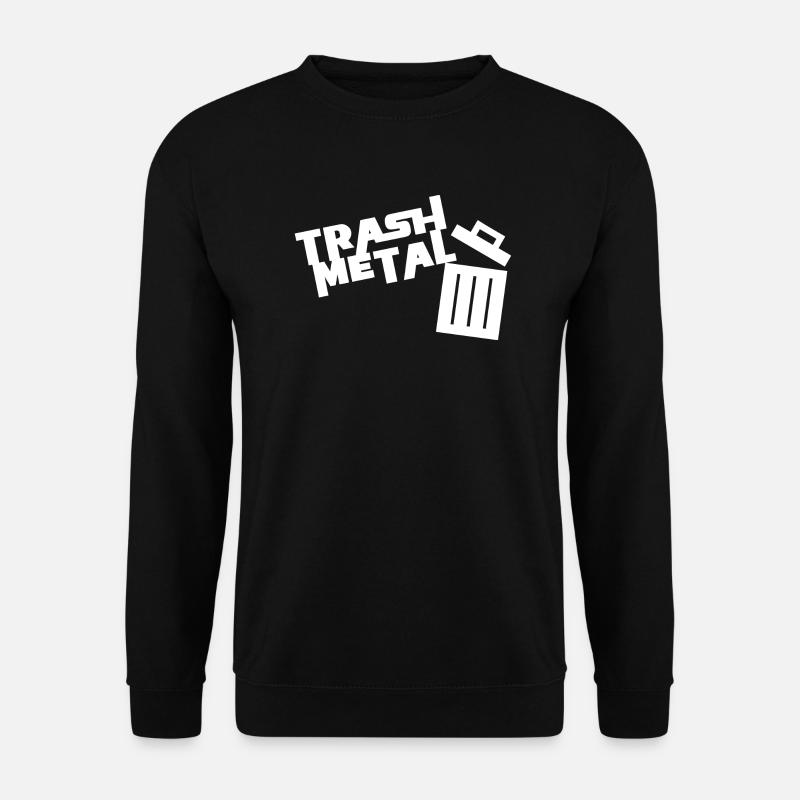 Funny Thrash metal design - Unisex Sweatshirt - black