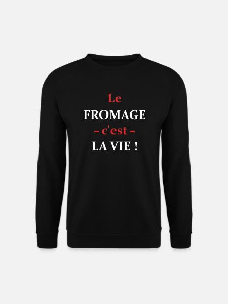 fromage - Sweat-shirt Unisexe - noir