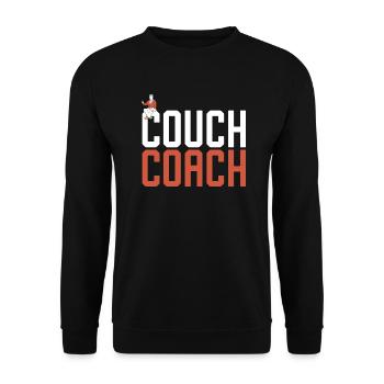 Coach Character Builder Attitude - Unisex Pullover - Schwarz - Vorne - Alina (178cm) & Michal (187cm)