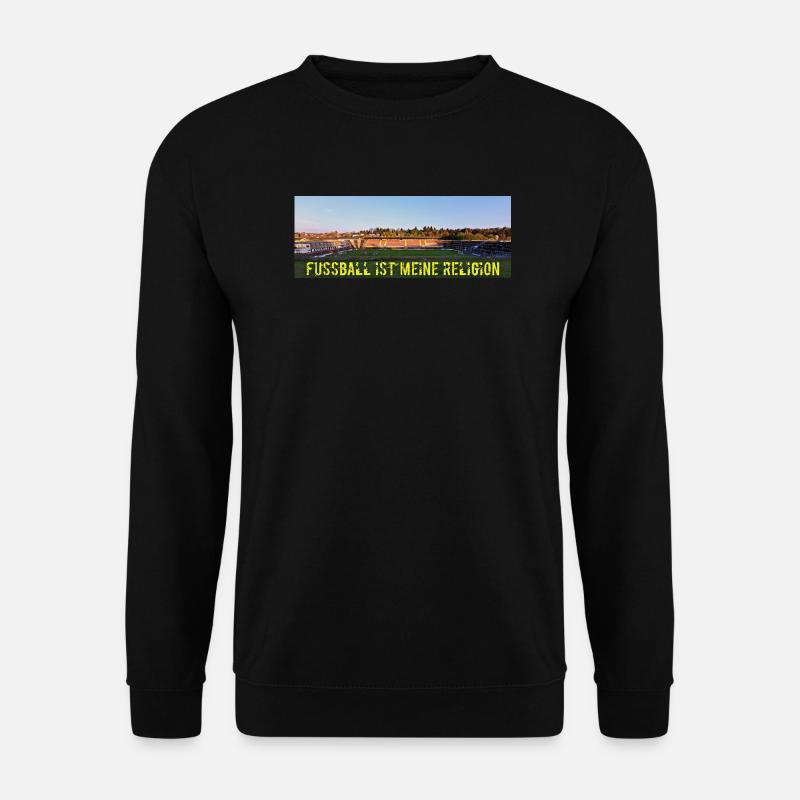 FussballistmeineReligion - Unisex Pullover - Schwarz
