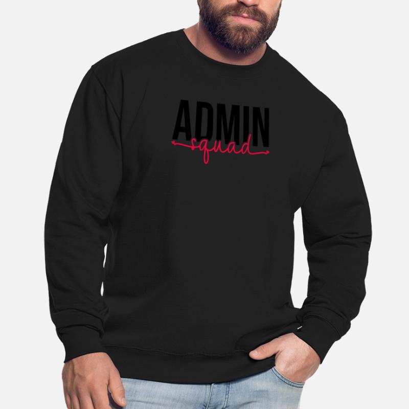 Assistant d’équipe d’administration Admin Squad Front Office Sweat-shirt Unisexe
