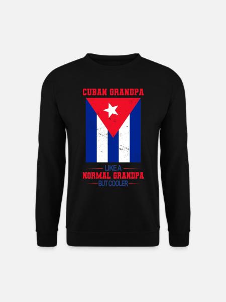 Kuba - Unisex Pullover - Schwarz