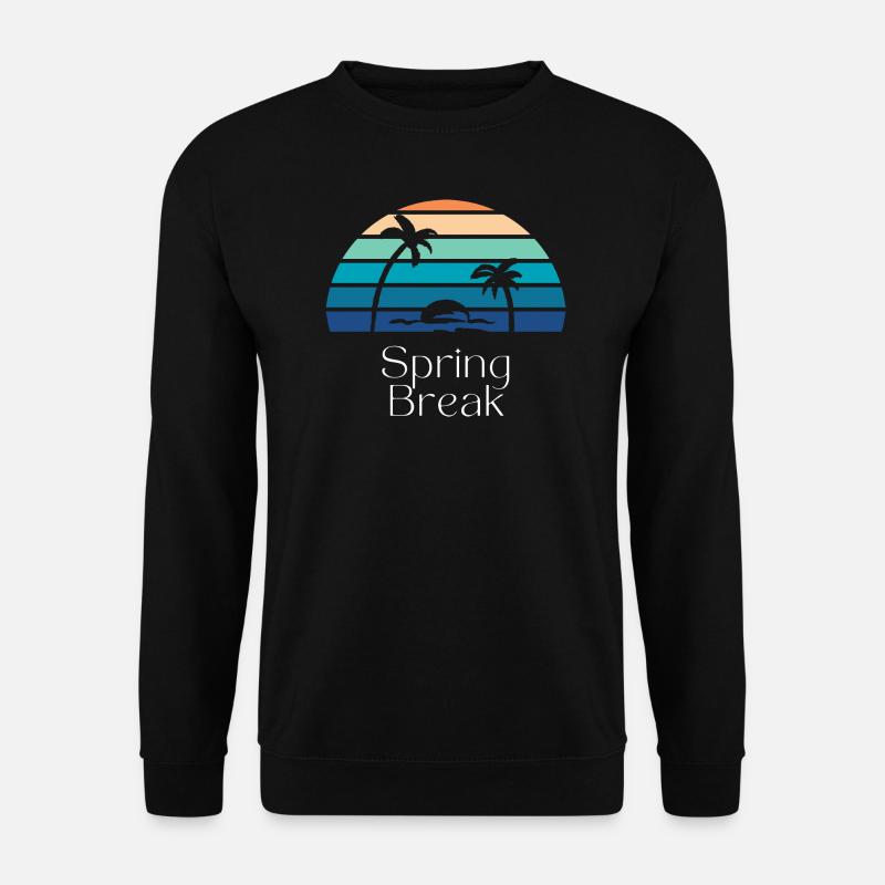 Spring Break - Unisex Pullover - Schwarz