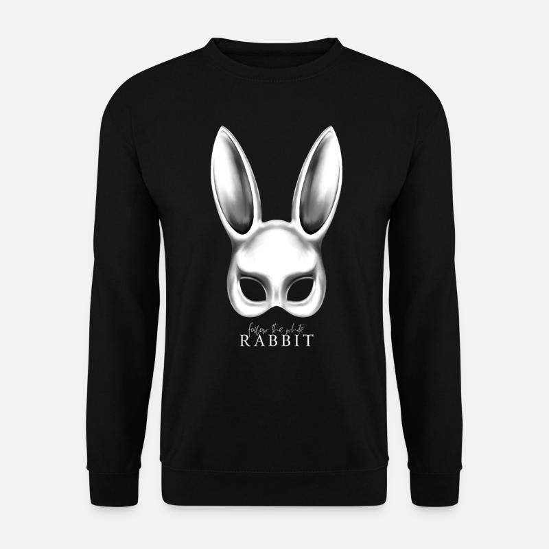 Gothic Rabbit - Unisex Pullover - Schwarz