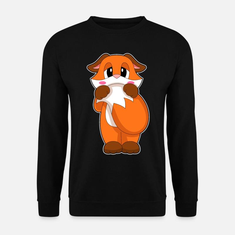 Fox Shy - Unisex Sweatshirt - black