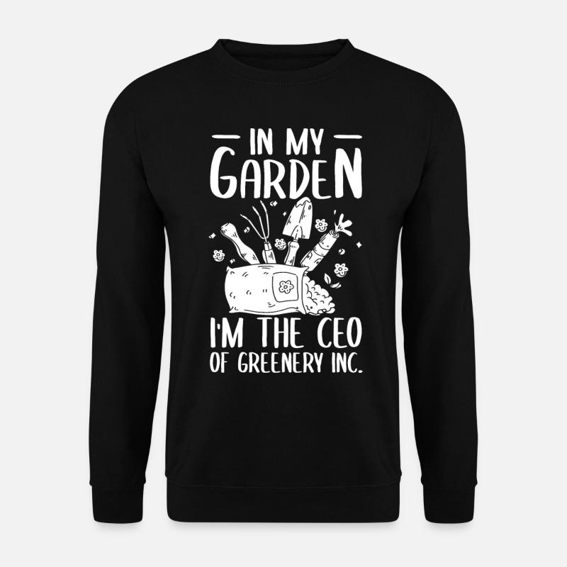 Landschaftsgestaltung - Unisex Pullover - Schwarz
