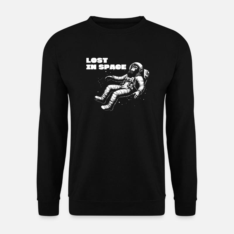 Lost in Space astronaut - Unisex Sweatshirt - black