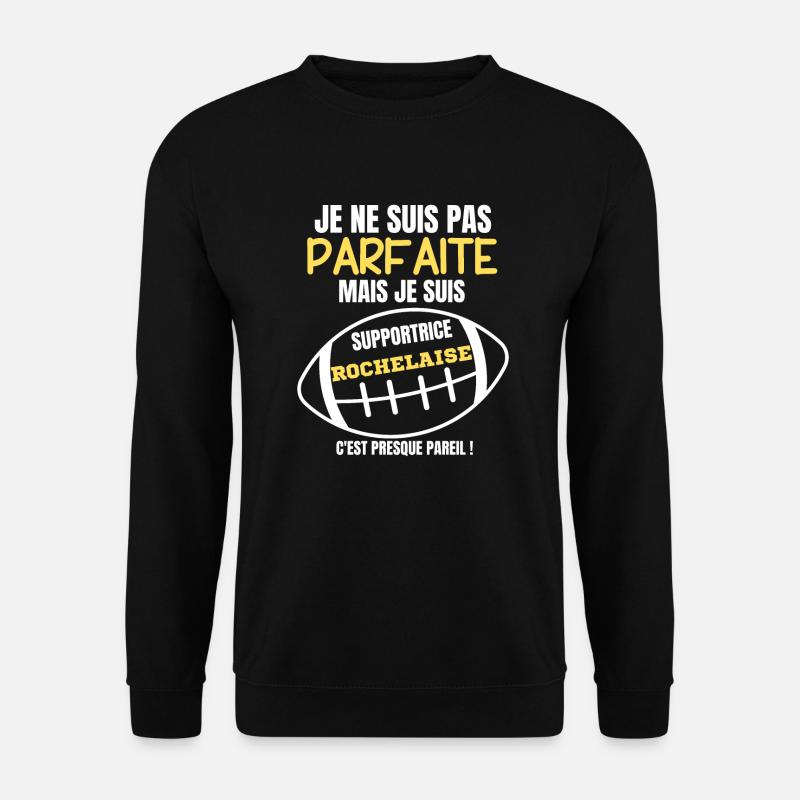 Supportrice La Rochelle Parfait Rugby - Sweat-shirt Unisexe - noir