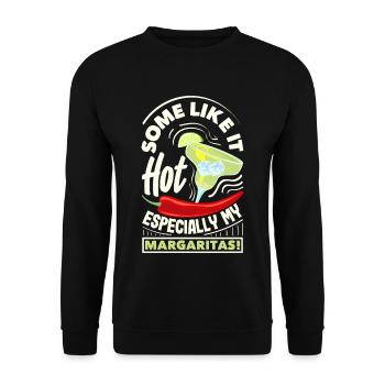 Attenzione Spicy Margarita Cocktail Lover's - Unisex Pullover - Schwarz - Vorne - Alina (178cm) & Michal (187cm)