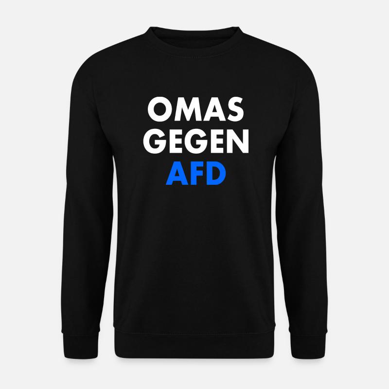 Grannies against afd - Unisex Sweatshirt - black