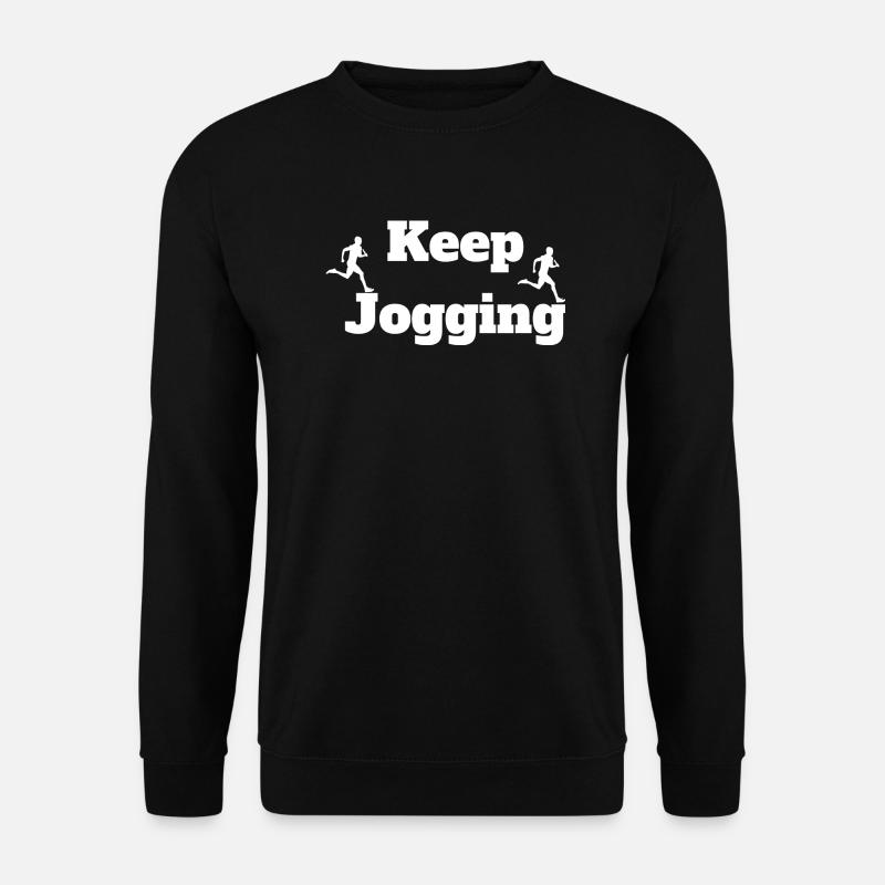 Jogging - Unisex Pullover - Schwarz