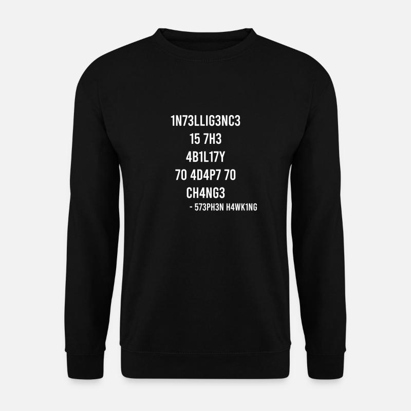 Physik Zitat Spruch Lustig Programmieren Geschenk - Unisex Pullover - Schwarz