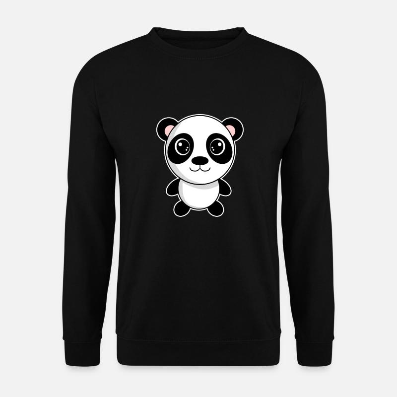 Panda - Unisex Sweatshirt - black
