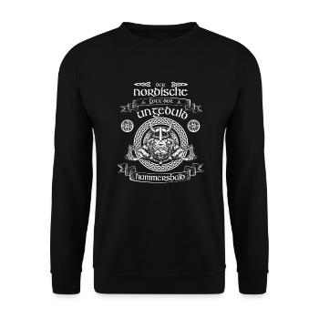 Hammersbald, dieu de l'impatience - Sweat-shirt Unisexe - noir - Devant - Alina (178cm) & Michal (187cm)