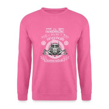 Hammersbald, Gott der Ungeduld - Unisex Pullover - Pink - Vorne