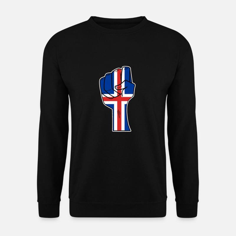 Island - Unisex Pullover - Schwarz