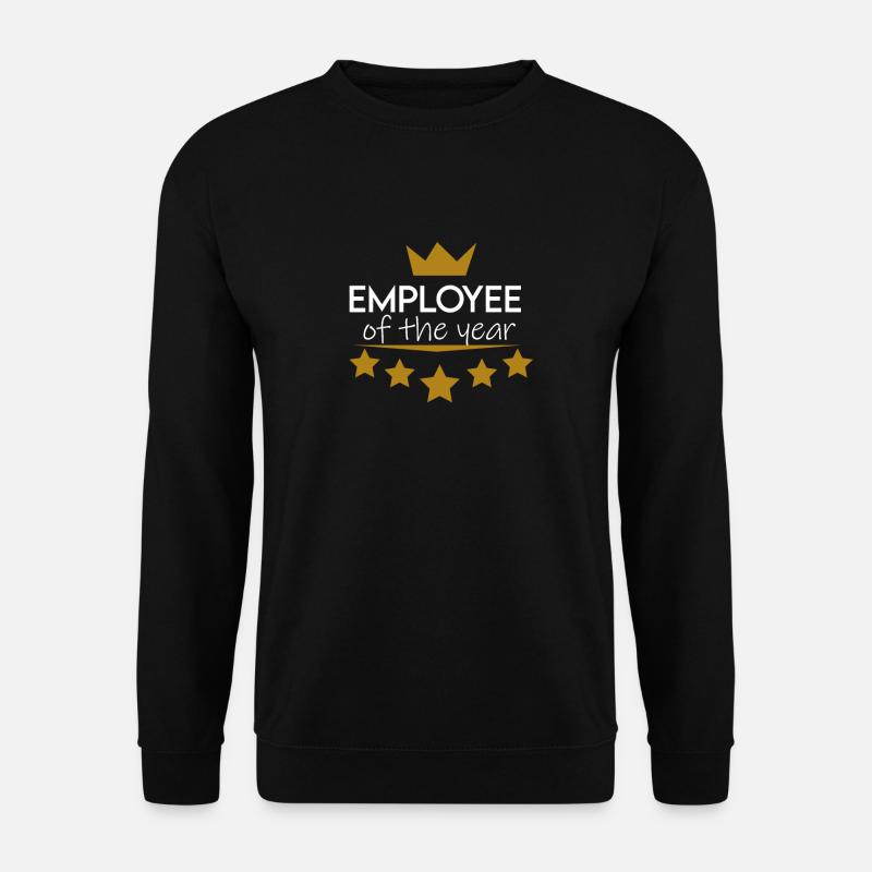Mitarbeiter des Jahres - Unisex Pullover - Schwarz