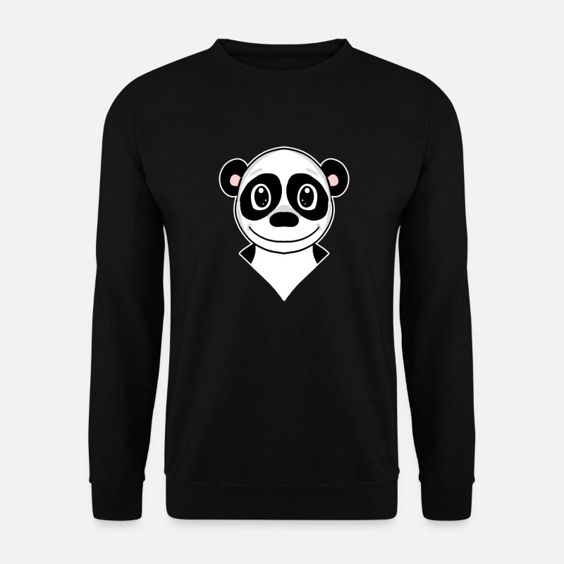 Panda - Unisex Sweatshirt - black