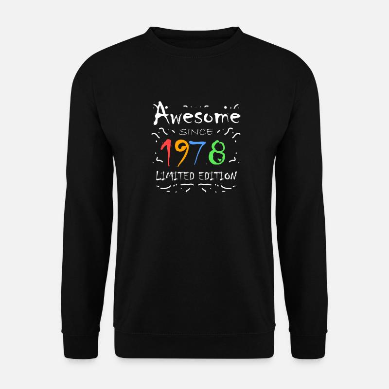 1978 - Unisex Pullover - Schwarz