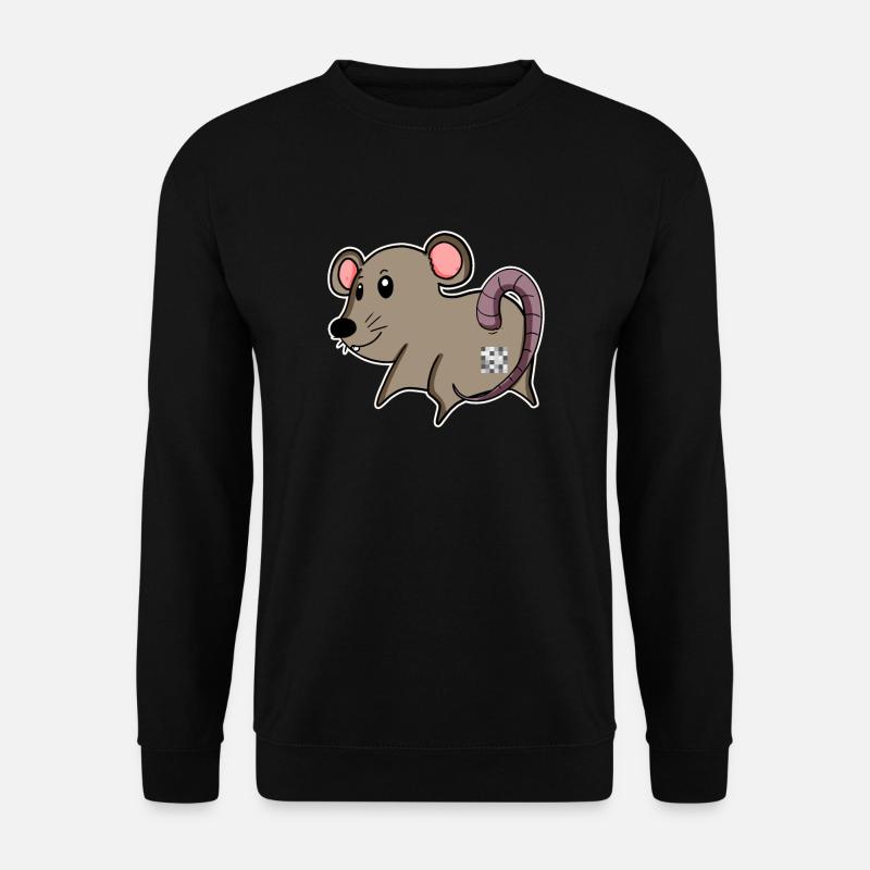 rumpa - mus rumpe - Genser unisex - svart