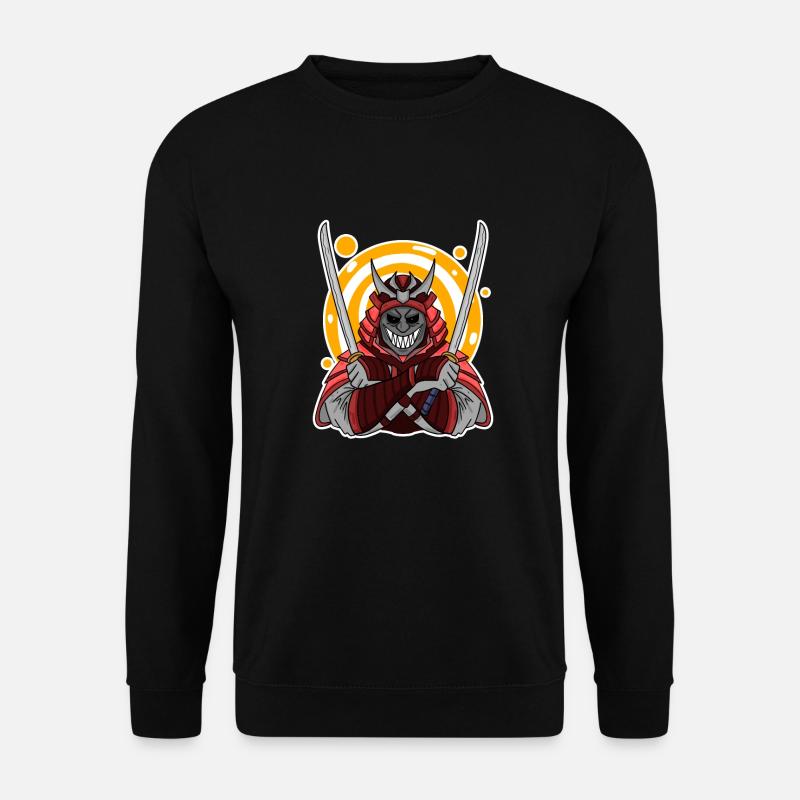 Samurai motif - Unisex Sweatshirt - black