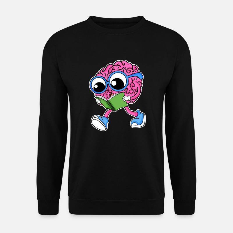 Brain reading - Unisex Sweatshirt - black