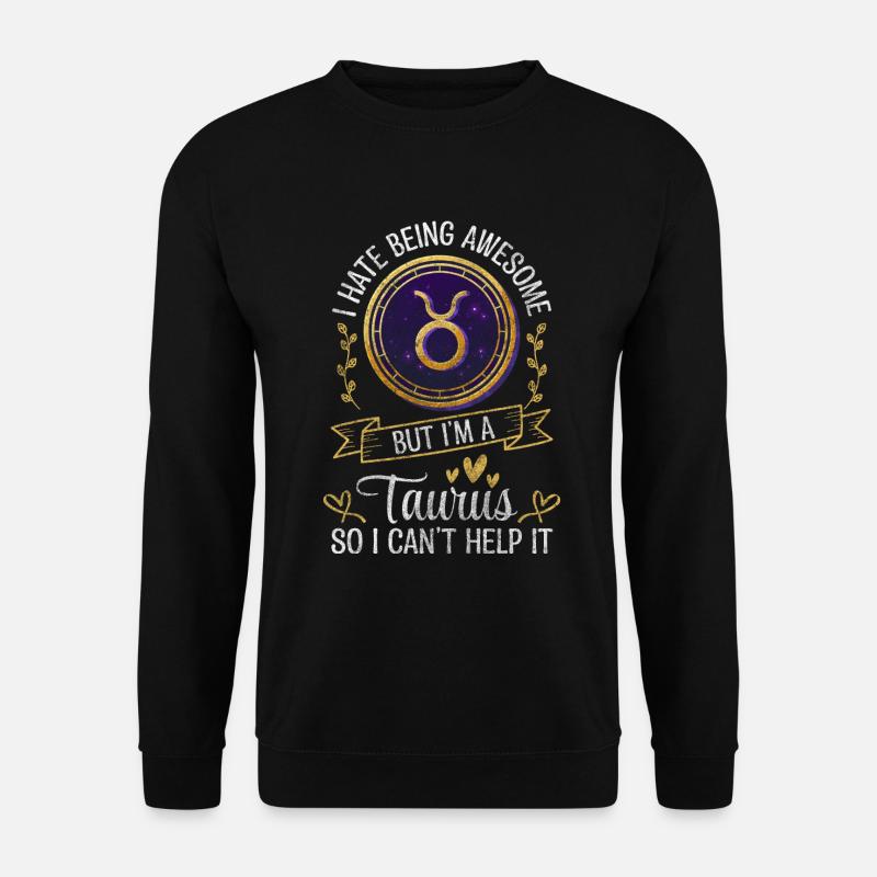 Zodiac element zodiac - Unisex Sweatshirt - black